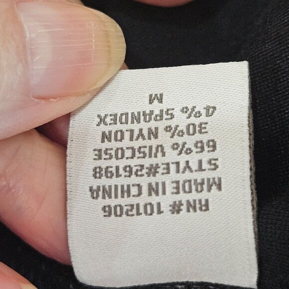 Soft Surroundings Jacket Size Medium Blue Colorblock Ponte Knit Pockets - Picture 7 of 10